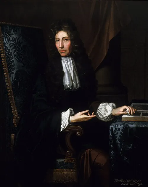 Robert Boyle (1627-1691). De Edme Mariotte no se conserva ningún retrato fiable
